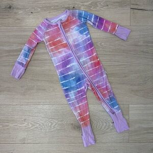 Little Sleepies Tie Dye Zippy